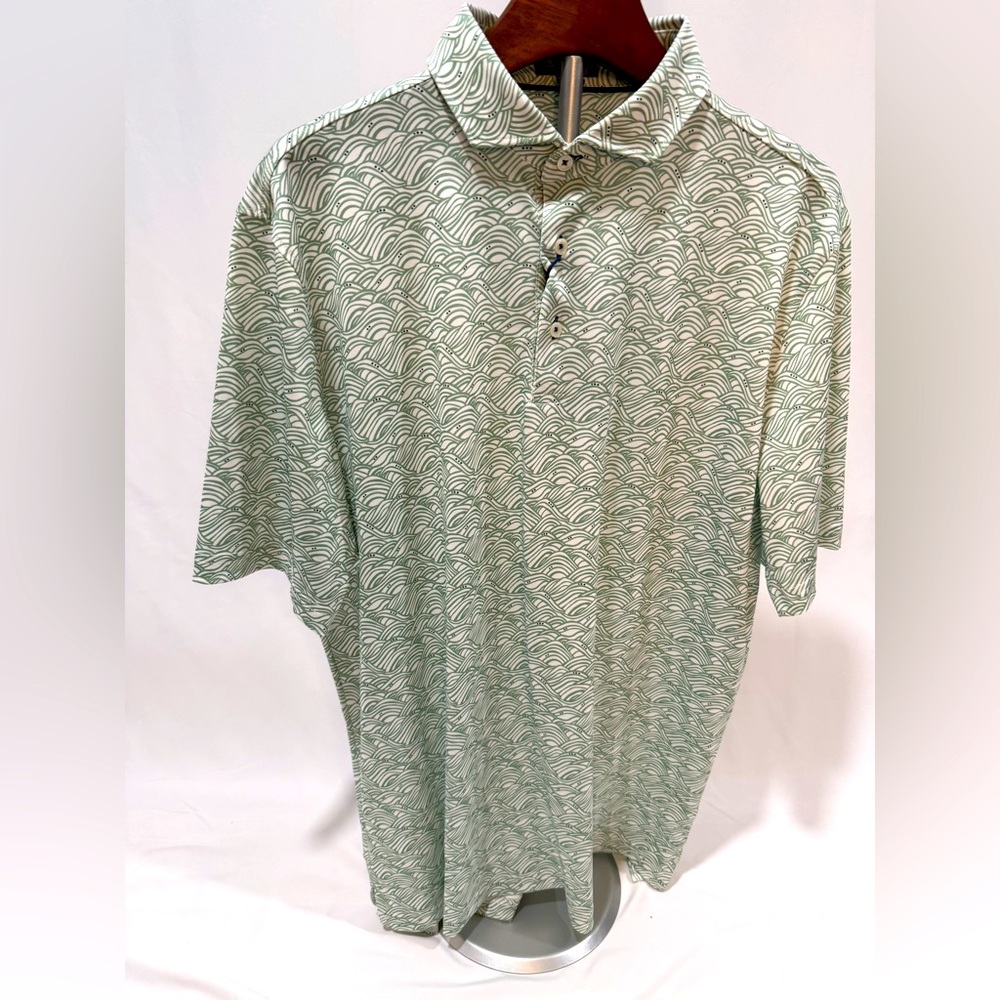 Stitch Golf Men’s Polo Never Worn, Sz Large